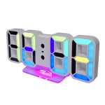 RGB-LED-CLOCK-PT-6804BW